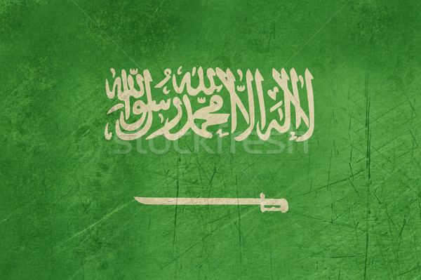 Grunge Saudi Arabia Flag Stock photo © speedfighter