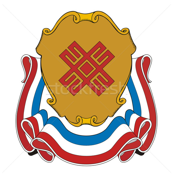 Mari El Coat of Arms Stock photo © speedfighter
