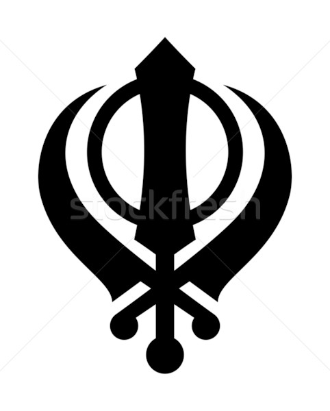 Sikh Khanda sign Stock photo © speedfighter