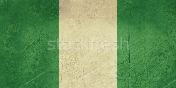 Grunge Nigeria Flag Stock photo © speedfighter