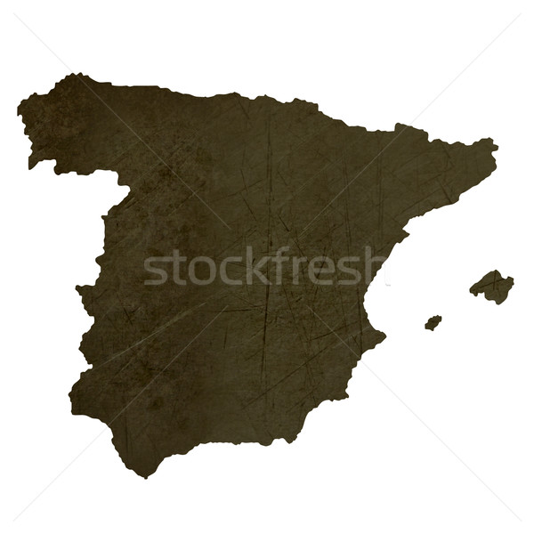 Zdjęcia stock: Ciemne · Pokaż · Hiszpania · odizolowany · biały