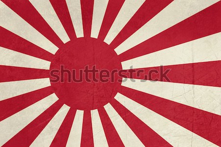 Grunge Japanese Navy Ensign Stock photo © speedfighter