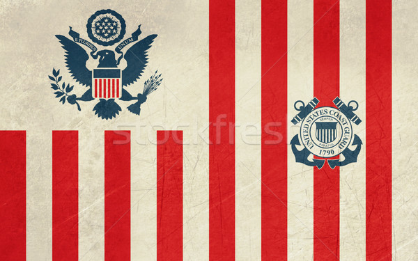 Grunge United States Navy Ensign Stock photo © speedfighter