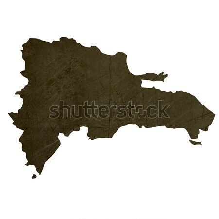 темно карта Грузия изолированный белый Сток-фото © speedfighter