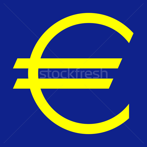 European currency symbol Stock photo © speedfighter