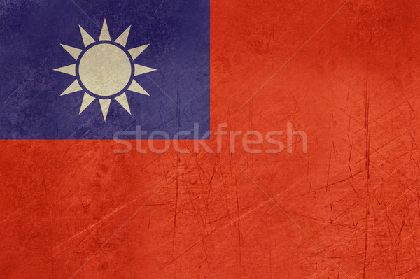 Grunge Republic of China flag Stock photo © speedfighter