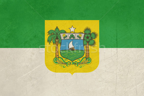 Grunge state flag of Rio do Norte in Brazil Stock photo © speedfighter