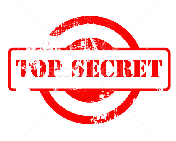 Top Secret red stamp Stock photo © speedfighter