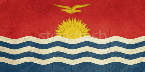 Grunge Kiribati bandeira país oficial cores Foto stock © speedfighter