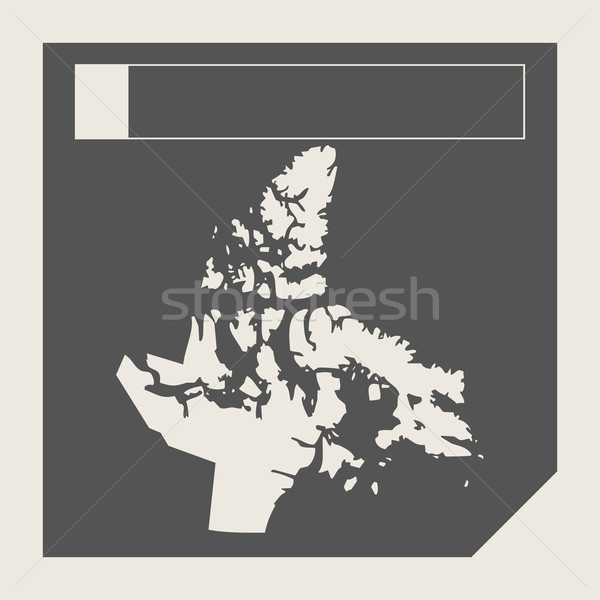 Nunavut state in Canada Stock photo © speedfighter