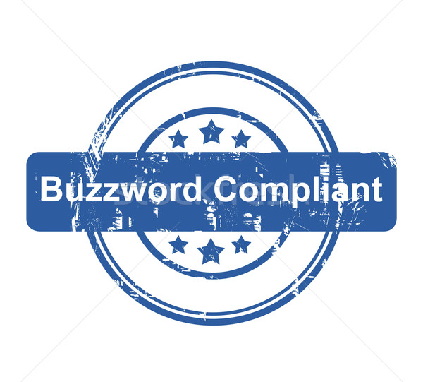 Buzzword Compliant business concept stamp Stock photo © speedfighter