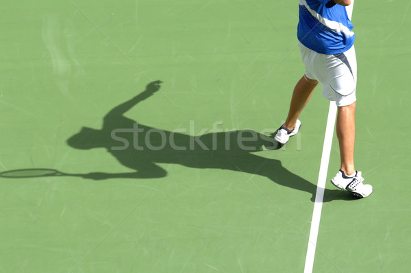 Tenis sombra masculina zapatos Foto stock © Sportlibrary