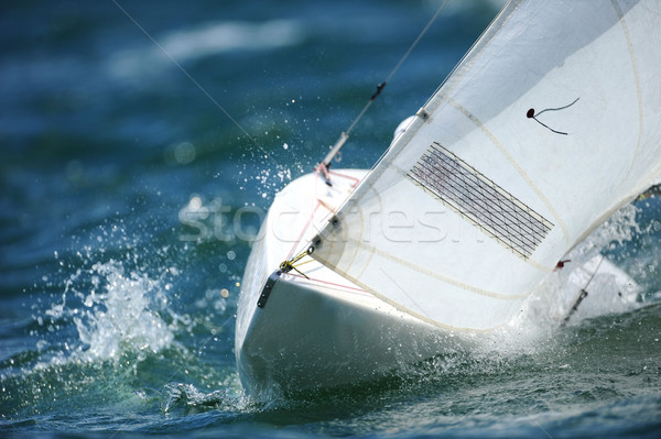 Barco océano agua deporte azul velocidad Foto stock © Sportlibrary