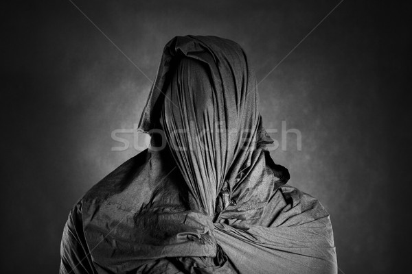 Ghostly figure in the dark  Stock photo © sqback
