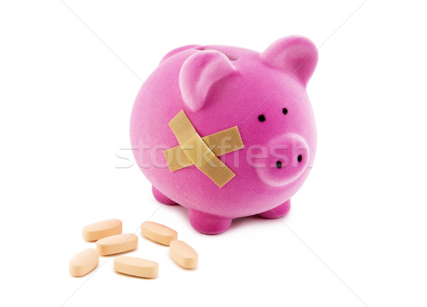 Health costs. Clipping path included. Stock photo © sqback