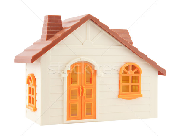 Oyuncak ev inşaat çocuk ev Stok fotoğraf © sqback