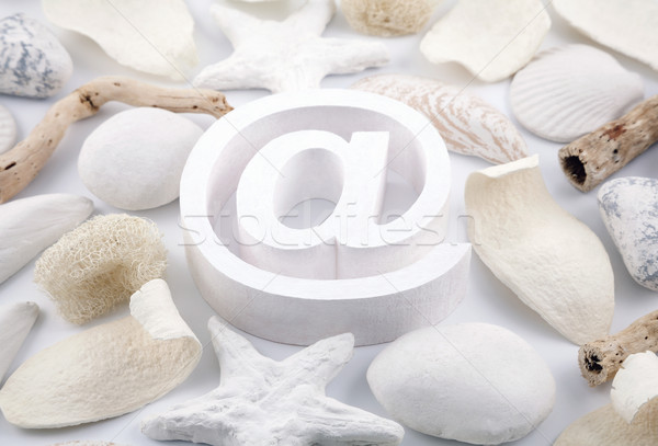 White email symbol with potpourri Stock photo © sqback