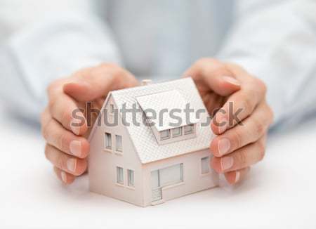 Foto stock: Casa · hombre · construcción · casa · seguridad