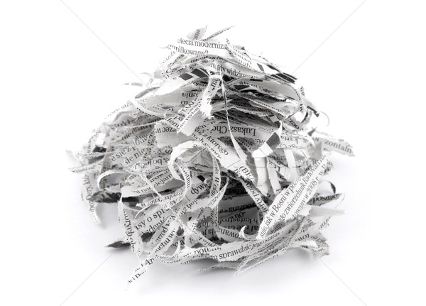 Shredded paper strips Stock photo © sqback