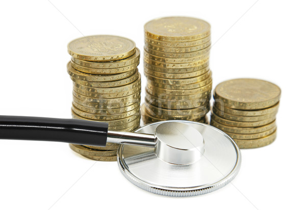 Stock foto: Finanziellen · Gesundheit · Markt · Tool · Münzen