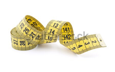 Tailor measuring tape with soft shadow Stock photo © sqback