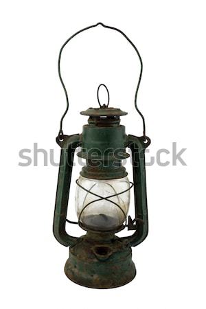 Old lamp with clipping path Stock photo © sqback
