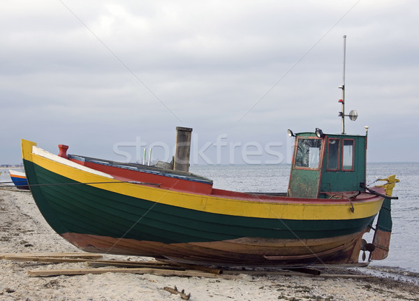 Fisher boat Stock photo © sqback