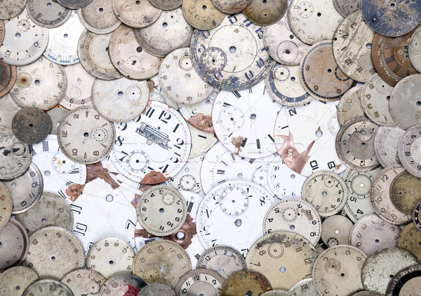 Antique watch faces Stock photo © sqback