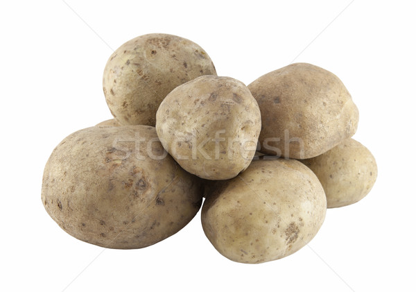 Patatas grupo granja comer sucia Foto stock © sqback