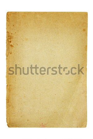 Foto stock: Edad · sucia · hoja · papel · carta · comunicación