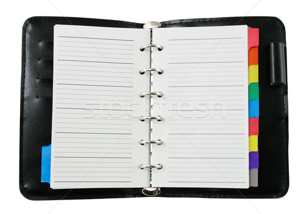 Notebook with clipping path Stock photo © sqback