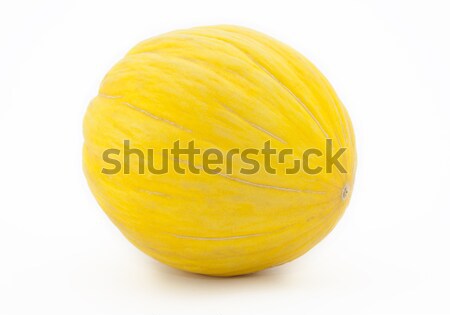 Jaune melon isolé blanche nature manger [[stock_photo]] © sqback