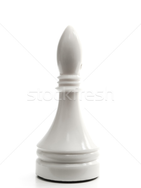 Weiß Schach Macht Erfolg Spiel Wahl Stock foto © SRNR