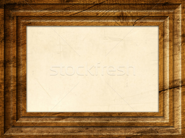 Wooden frame Stock photo © SRNR