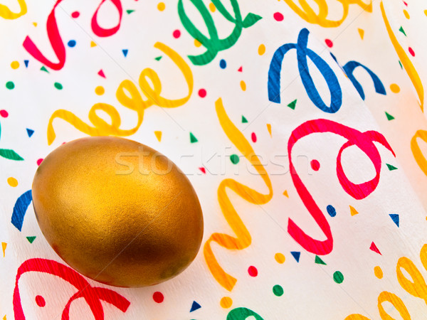 金の卵 装飾 装飾された 紙 パーティ 抽象的な ストックフォト © SRNR