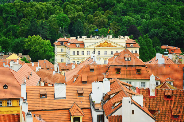 Roofs of Prague Stock photo © SRNR