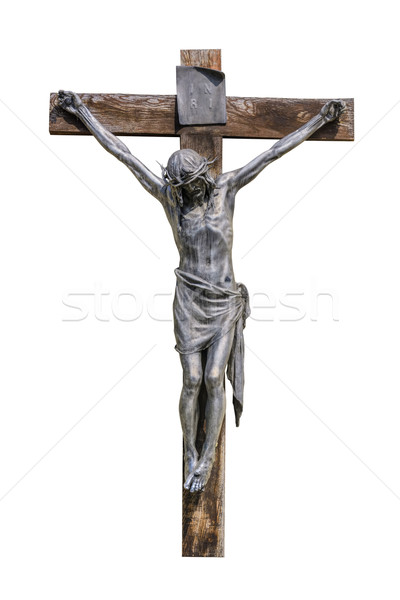 Crucifix croix chiffre christ religion religieux [[stock_photo]] © SRNR