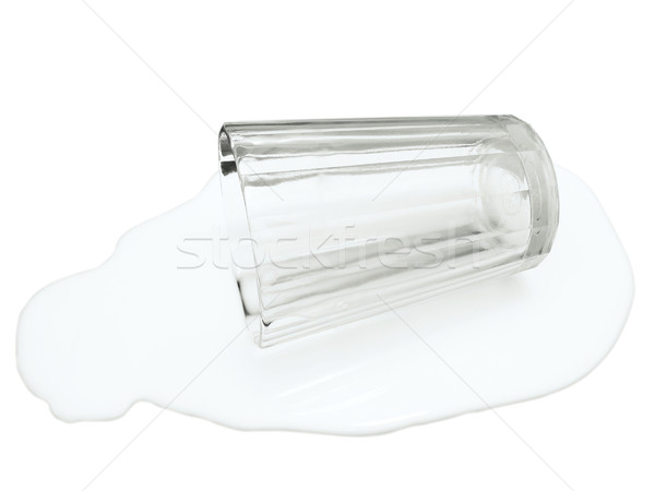 Stock photo: Milk shape