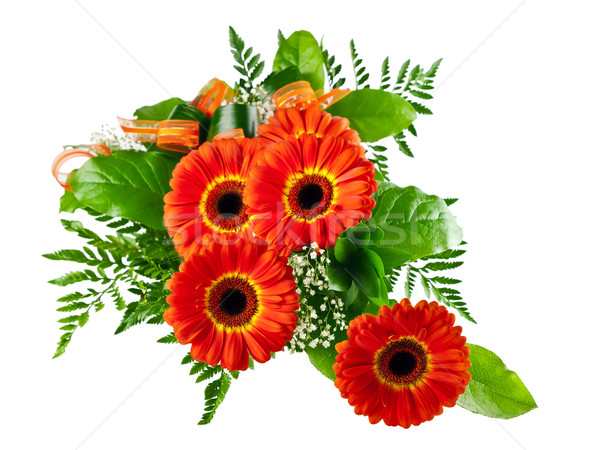 Stock photo: bouquet of gerberas