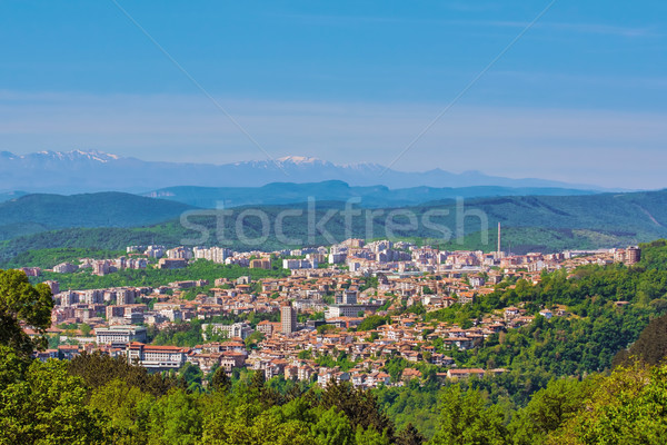 View over Veliko Tarnovo Stock photo © SRNR