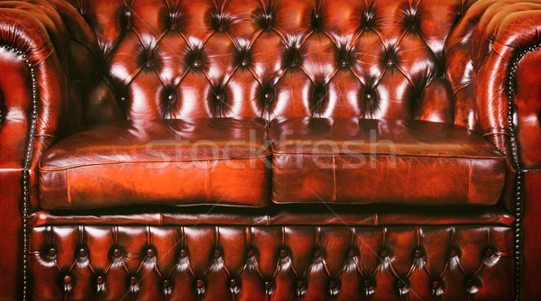 Leather Sofa Stock photo © SRNR