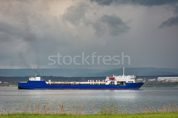 грузовое судно воды судно парусного транспорт судоходства Сток-фото © SRNR