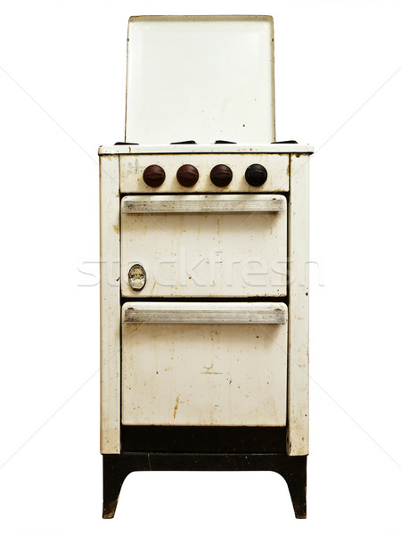old gas stove Stock photo © SRNR