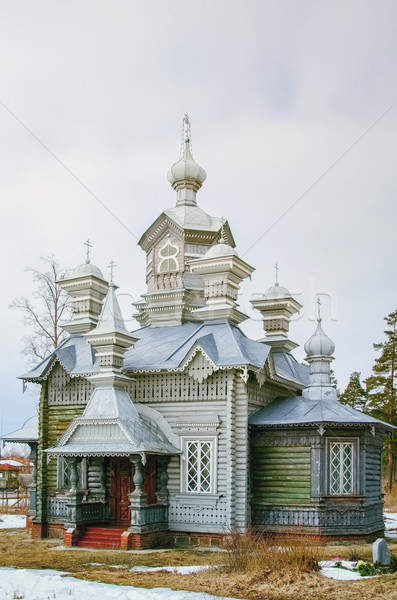 Old Wooden Church Stock photo © SRNR