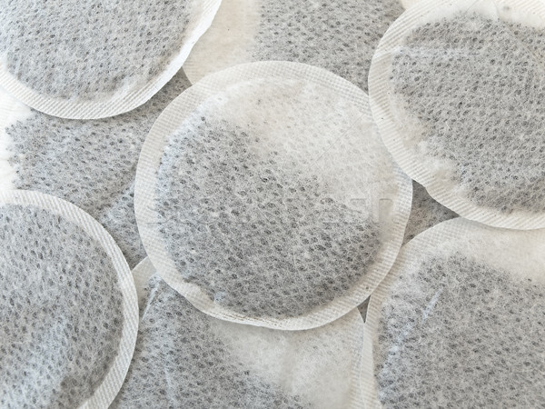 Photo of the many round tea bags background  Stock photo © SRNR