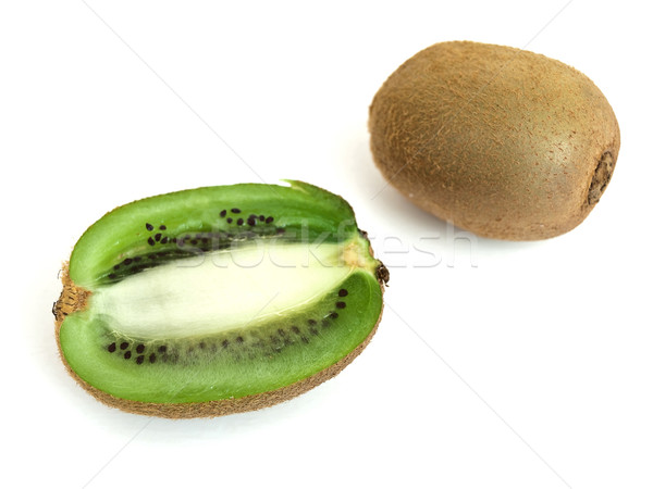 Kiwi photo blanche fruits jardin vert [[stock_photo]] © SRNR