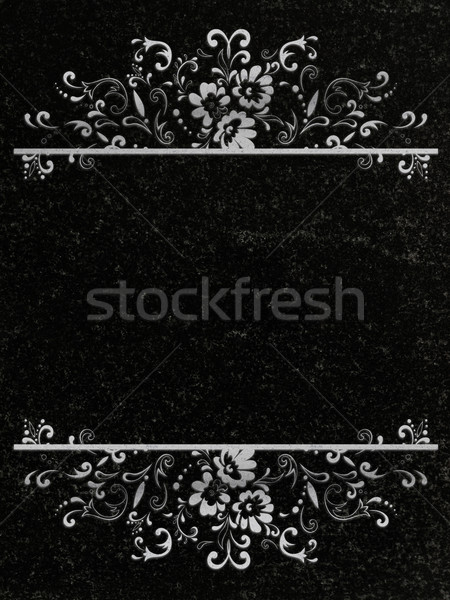 decorated granite Stock photo © SRNR