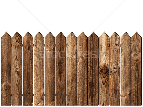 wooden fence Stock photo © SRNR