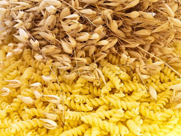 Stock photo: pasta and oats