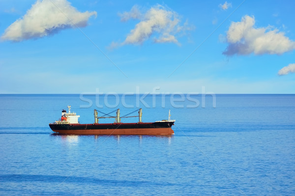 высушите грузовое судно воды природы лодка судно Сток-фото © SRNR